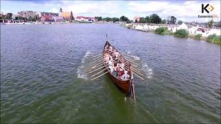 Wyścigi łodzi wikińskich. Wolin 2017 / Viking's ships race 2017