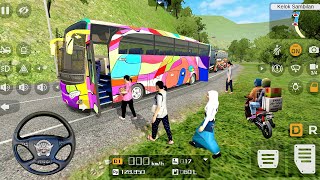 Bus Simulator Indonesia: Driving on Mountain Roads - Bus Game Android gameplay