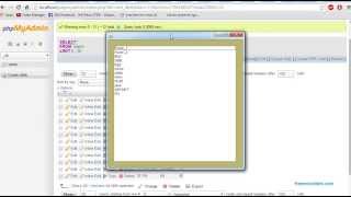 Java - How To Bind List With MySQL Database Values In Java [ With Source Code ]