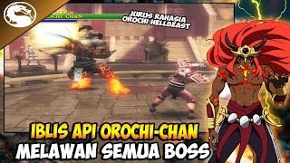 IBLIS API OROCHI HELLBEAST MELAWAN SEMUA BOSS - Mortal Kombat Shaolin Monks (HARD) PS2