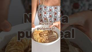 Nutella pulpmeal | Mylky #veganrecipes #hazelnut #mylky