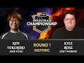 Kyle Rose vs Ken Yukuhiro | Round  1 | Innistrad Championship