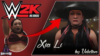 WWE 2K Mod Showcase Xia Li Mod WWE2KMods WWE XiaLi
