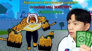 Blox Fruits PAY TO WIN with Leopard Fruit