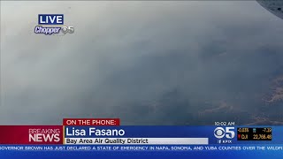 Air District Issues Smoke Advisory From Napa, Sonoma Wildfires