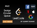 Design Circular Queue | Vectors | 622 LeetCode | LeetCode Explore | Day 04