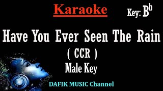 Have You Ever Seen The Rain (Karaoke) CCR (Creedence Clearwater Revival) Male key Bb