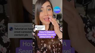 Canva Tutorial - How To Make A Seamless Carousel Using Canva!