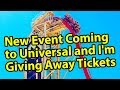 New Event Coming To Universal Orlando In March | My First Halloween Horror Nights News of 2020