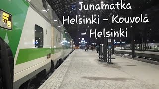 Junamatka Helsinki - Kouvola - Helsinki #vrmatkalla #yhteisellämatkalla