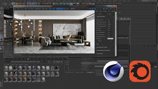 Realistic Interior Rendering in Cinema 4D & Corona Renderer