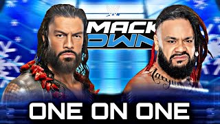 WWE2K24 Roman Reigns vs Jacob Fatu One On One Match At Smackdown