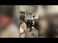 video students inside wisdom high school in houston isd during search and lockdown