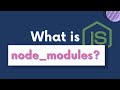 What is node_modules? Completely *EXPLAINED*