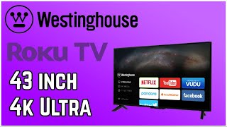 Westinghouse 43 inch Roku 4k Ultra HD LED Smart TV with HDR #tv #roku #bestseller