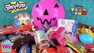 Shopkins Candy Surprise Pumpkin #5 | Disney Frozen Trolls Splashlings Toy Review | PSToyReviews