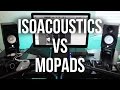 IsoAcoustic Stands vs Auralex Mopads