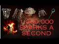 POE 3.24 RAVENOUS PASSION/RITE OF RUIN/ SOUL EATER/ SHRINE = 1 MILLION SPARKS PER SECOND!