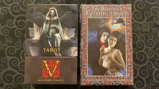 The Bohemian Gothic Tarot and Tarot V - A Comparison 🖤🥀