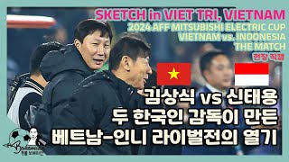 Vietnam-Indonesia Rivalry Led by Korean│ STY Encourages Quang Hai │ Kim Sang-sik Seals Victory