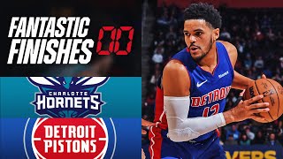 Final 3:52 WILD ENDING Hornets at Pistons | January 3, 2025