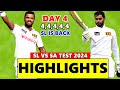 Sri Lanka Vs South Africa 1st Test day 4 Highlights 2024 | SA Vs Sl