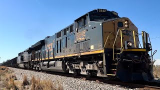 CSX ET44AH 3342 Leads C799-24 on the Kingsland Subdivision