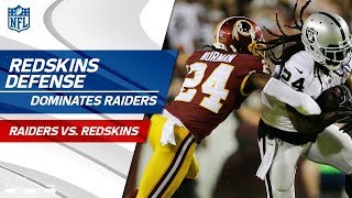 Washington's Defense Dominates Oakland | Raiders vs. Redskins | Wk 3 Player Highlights