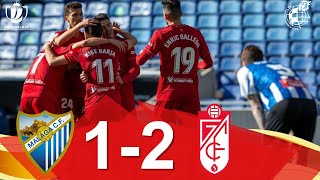 RESUMEN | Málaga CF 1-2 Granada CF | Dieciseisavos de final de la Copa del Rey