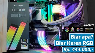 Cara Tampil Keren & Lebih Menyala RGB di PC kalian | Tecware Flex ARGB Extension Cable