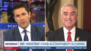 Wenstrup Joins Rob Schmitt on Newsmax to Discuss COVID-19 Committee Final Report.