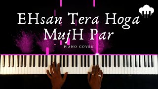 Ehsan Tera Hoga Mujh Par | Piano Cover | Mohammad Rafi | Aakash Desai