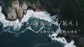 我把《撒野》《大魚》《海底》《起風了》《塵埃》串在了一塊，居然毫無違和感？溫柔男聲翻唱，一首歌感受五倍快樂。