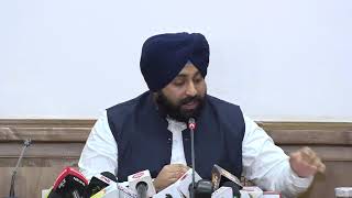 ਕੈਬਨਿਟ ਮੰਤਰੀ Harjot Singh Bains ਜੀ ਦੀ ਅਹਿਮ Press Conference ਪੰਜਾਬ ਭਵਨ, ਚੰਡੀਗੜ੍ਹ ਤੋਂ LIVE