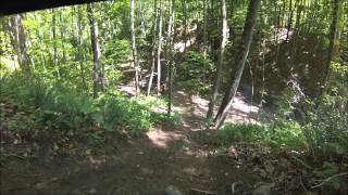 57 Year Old Fart Crashes Hill Climb. At Least The Husaberg TE300 Survives