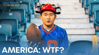 Ronny Chieng Roasts America’s Love for Football and Tailgating in AMERICA: WTF? | The Daily Show