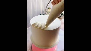 طريقة تزيين الكيك بالكريمة للمبتدئين بطريقة سهلة - How to decorate cakes