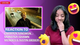 Reacting To Jungwon of Enhypen - Monster [Cover]