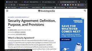 Security Agreement