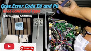 Gree Error Code E8 And P6