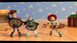 Toy Story 3D Trailer in 3D Anaglyph
