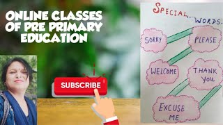 ONLINE CLASSES OF UKG ( SPECIAL WORDS) EVS