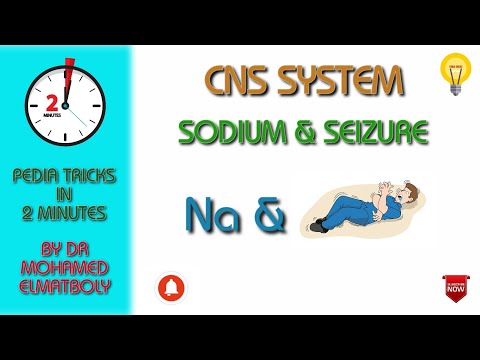 At what sodium level do seizures occur?