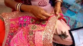 Recycled Materials into Beautiful Patchwork in Rajasthan!