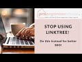 Hey Professional Organizers! STOP using Linktree! Do this instead.