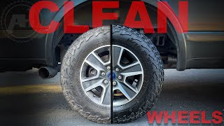 HOW TO CLEAN WHEELS AND TIRES | Best detailing products for wheels and tires.