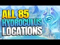 All 85 Hydroculus Locations in Fontaine 4.0 | In Depth Follow Along Route |【Genshin Impact】