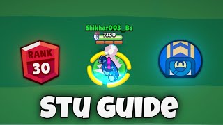 How To Push Stu To Rank 30 | Stu Guide Brawl Stars