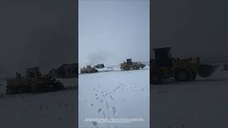 Challenging the limits of snow: emergency rescue operations with two loaders