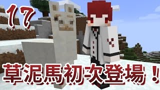 【蹲蹲】Minecraft半安價生存 _ Ep 17：草泥馬初次登場！